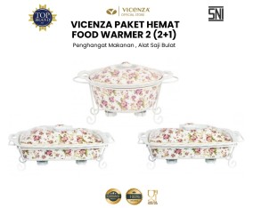 Paket Hemat Food Warmer 2 (2+1) Melati